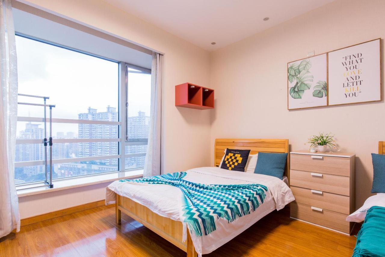 New Space-Time Zhongli Hotel Apartment Shanghai Eksteriør billede