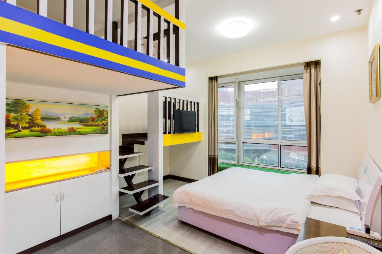 New Space-Time Zhongli Hotel Apartment Shanghai Eksteriør billede