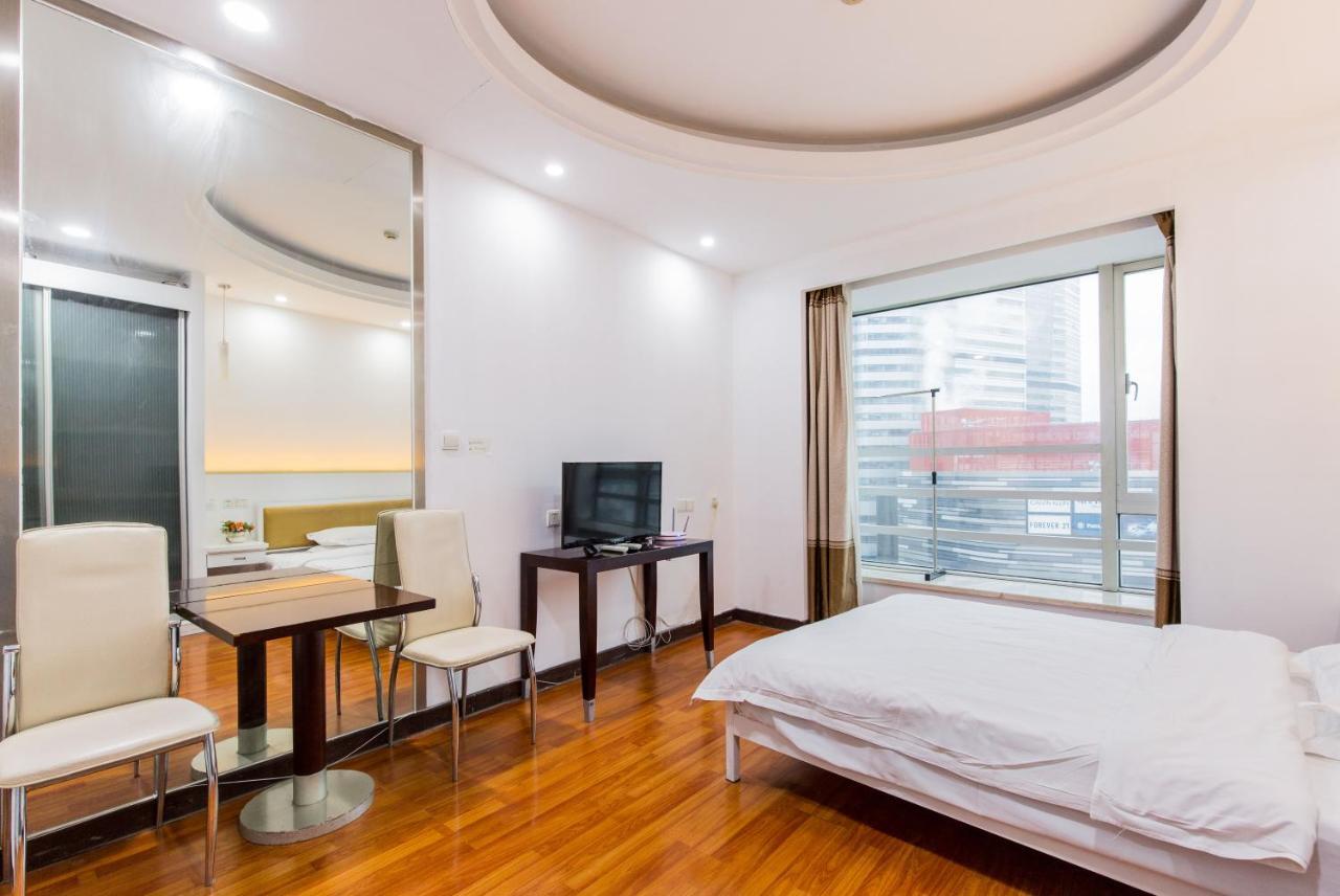 New Space-Time Zhongli Hotel Apartment Shanghai Eksteriør billede